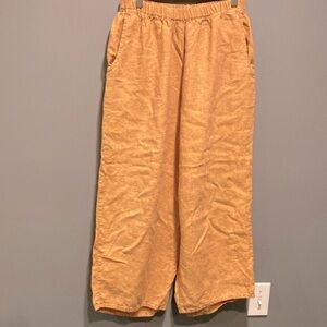 Flax pull on pants, sz. M